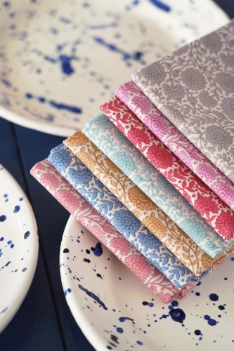 Tilda Patchwork Stoff Baumwolle - Aella Pink